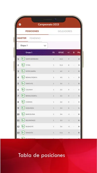 Liga Chillogallo Screenshots