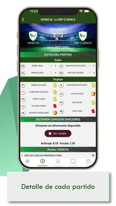Liga Matilde Alvarez Screenshots