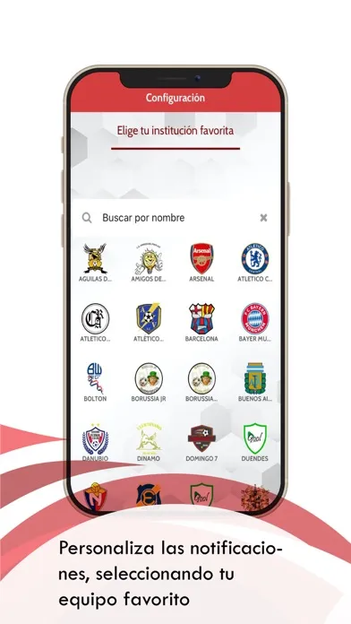 Capturas de tela do Liga Oriente Quiteño