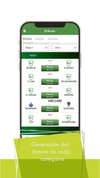 Liga El Recreo Screenshots
