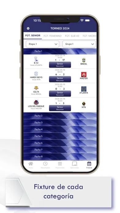 Liga Vencedores de Tarqui Ekran Görüntüleri