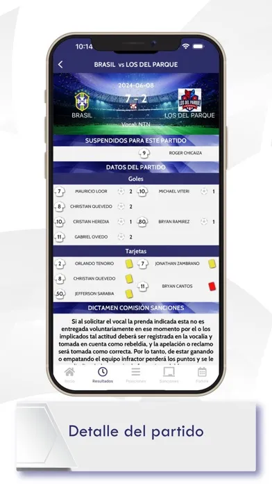 Liga Vencedores de Tarqui Ekran Görüntüleri
