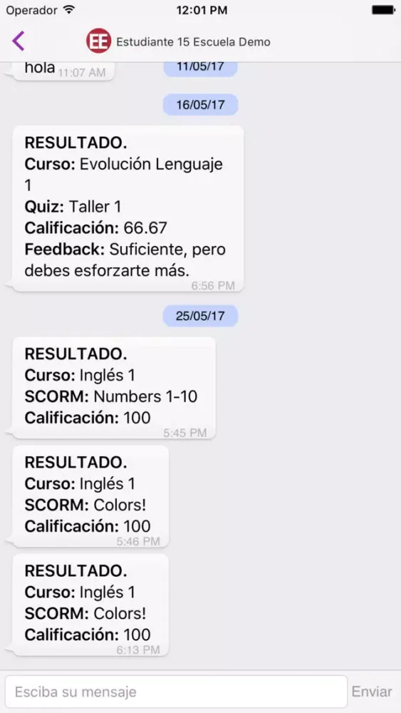 Captures d'écran de Educa Padres 3.0