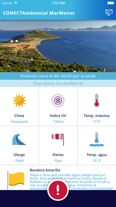 Capturas de pantalla de CONECTAmbiental Mar Menor