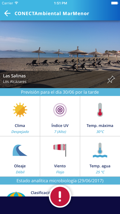 Capturas de pantalla de CONECTAmbiental Mar Menor