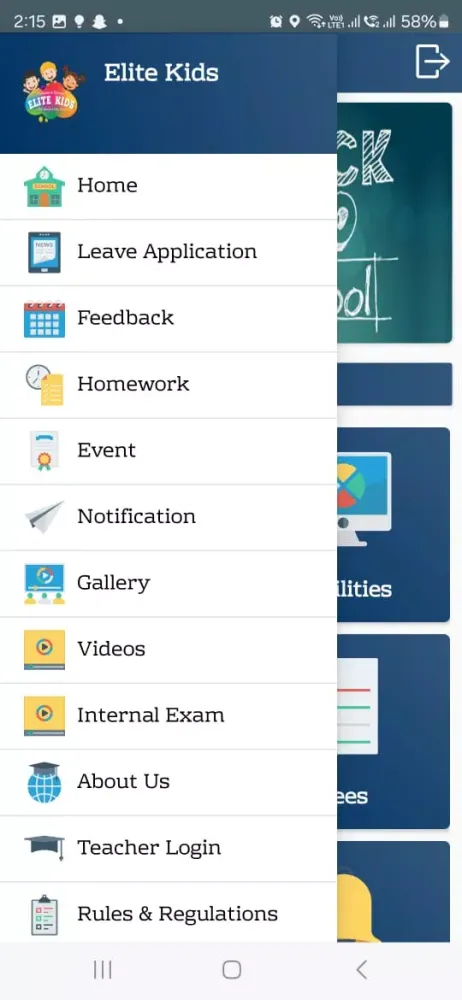 Screenshot di Elite Kids Pune