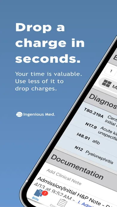 Capturas de tela do Ingenious Med
