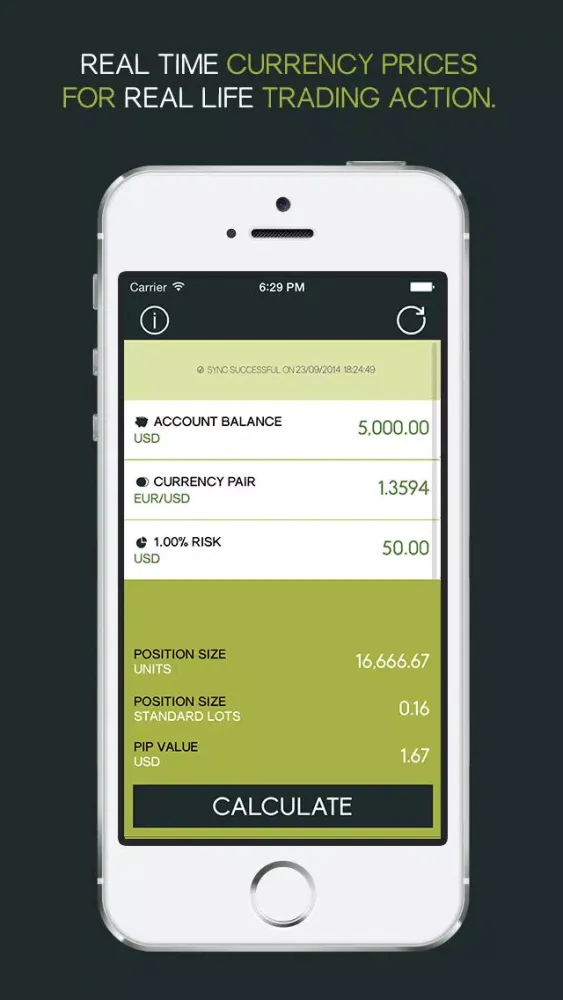 Forex Trade Calculator - A Position Size & Pip Value Trading Tool For The FX Day Trader Screenshots