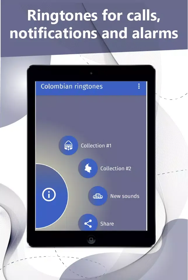Colombia ringtone. Screenshots