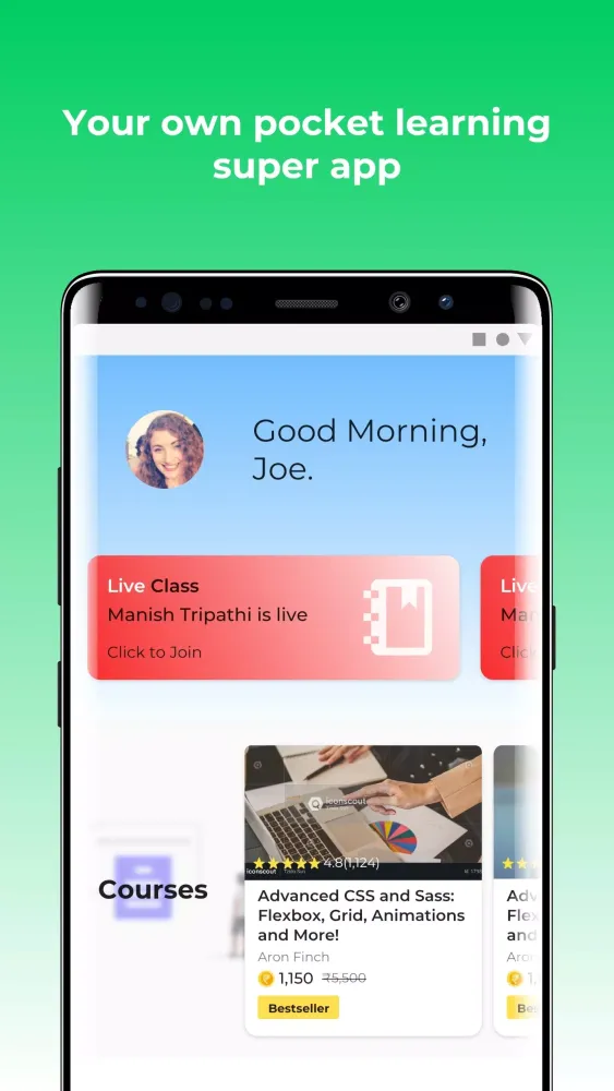 Screenshot di Aniket Foundation