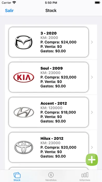 Capturas de tela do Automotores Ruiz
