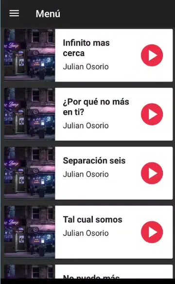 Capturas de pantalla de Julian Osorio Music