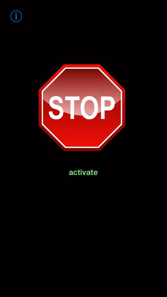Tangkapan skrin Stop - Motion Sensor