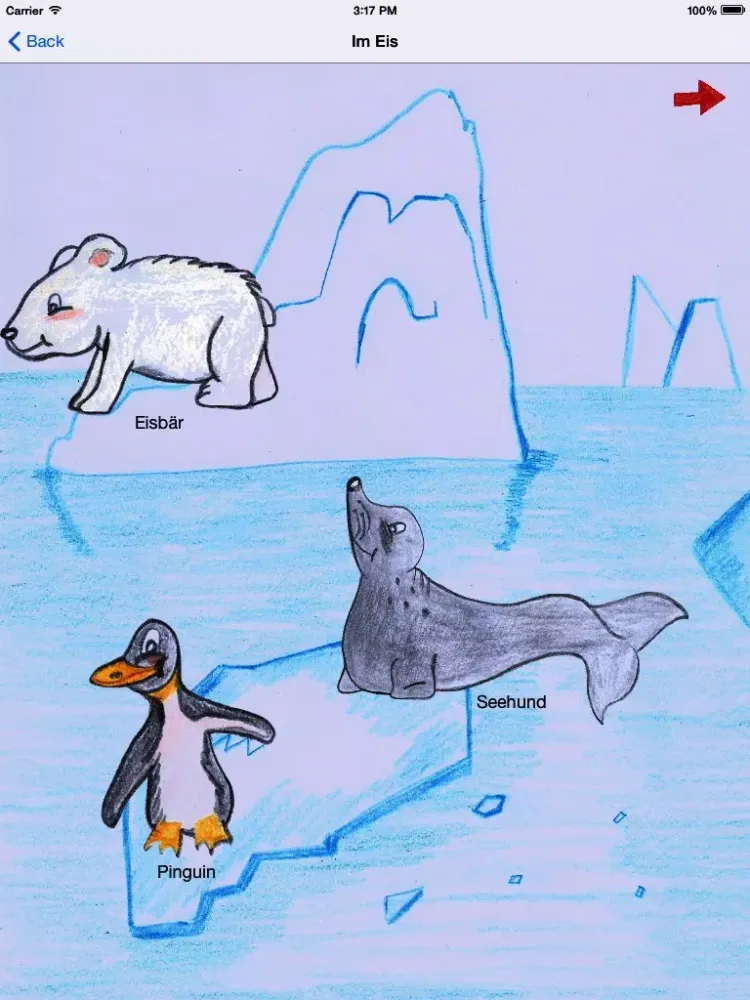 Скриншоты First Animals - Animal sound and names iPad 
