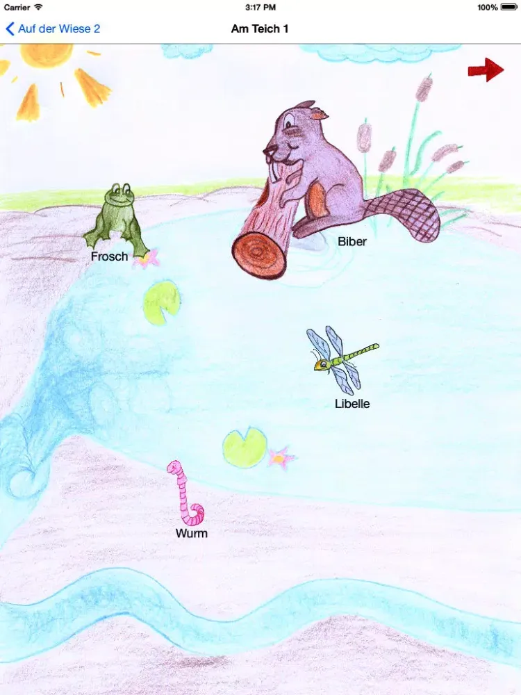 Скриншоты First Animals - Animal sound and names iPad 