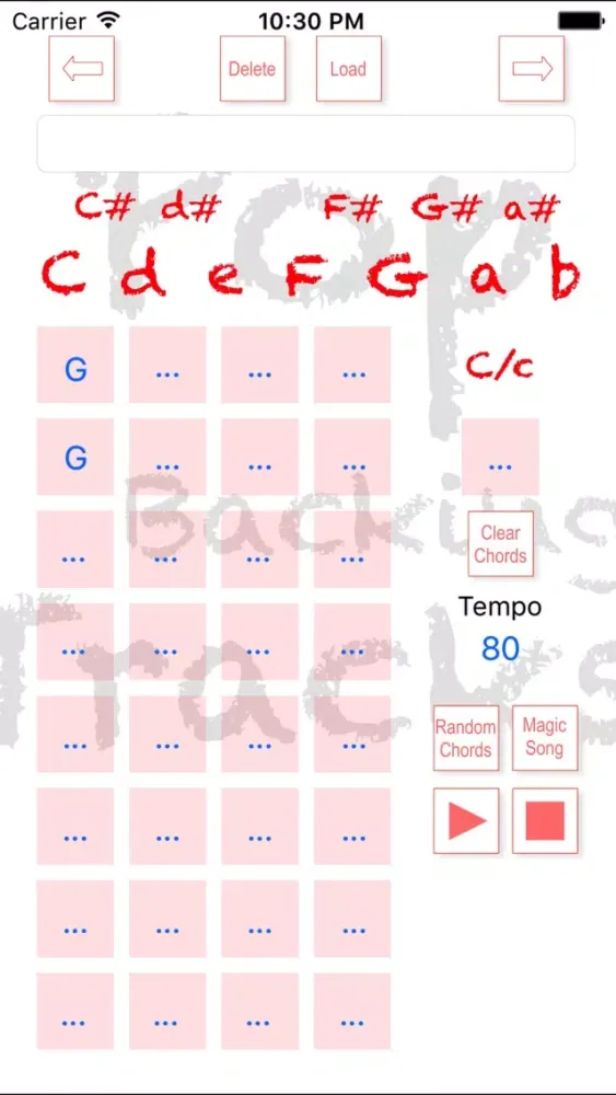 Pop Backing Tracks Creator Screenshots