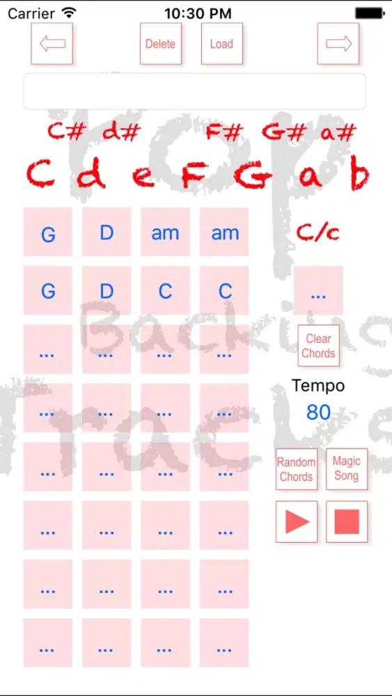 Pop Backing Tracks Creator Screenshots