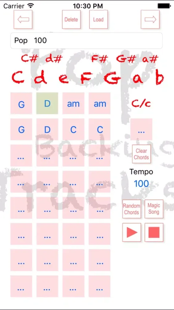 Pop Backing Tracks Creator Screenshots
