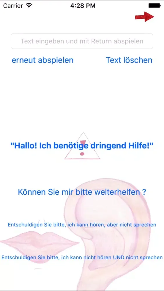 Zrzuty ekranu Ich Spreche