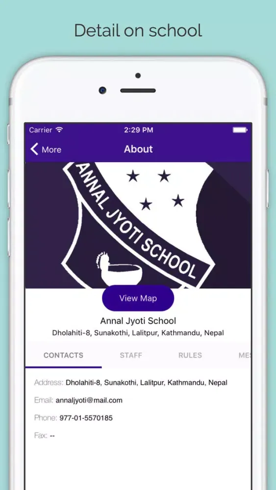Annal Jyoti School Screenshots