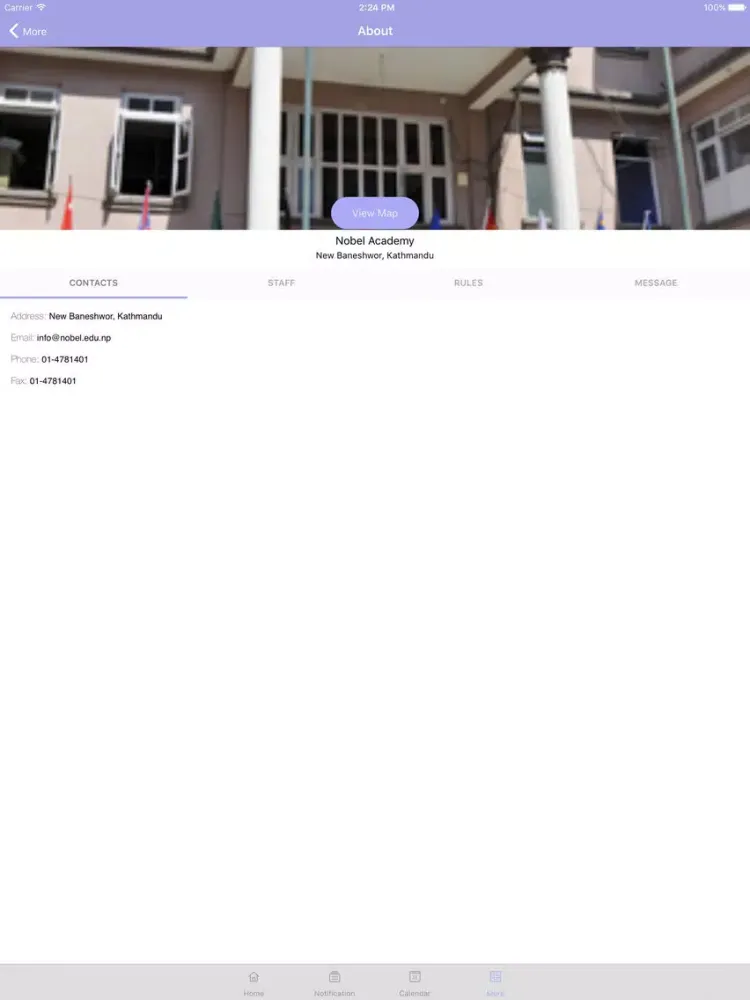 Скриншоты Nobel Academy iPad