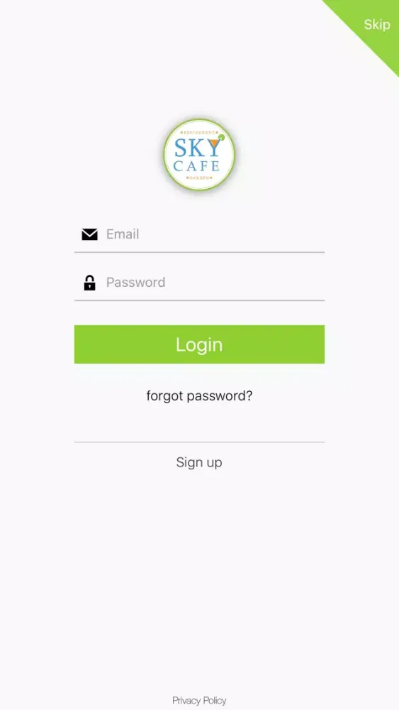 Zrzuty ekranu Sky Cafe