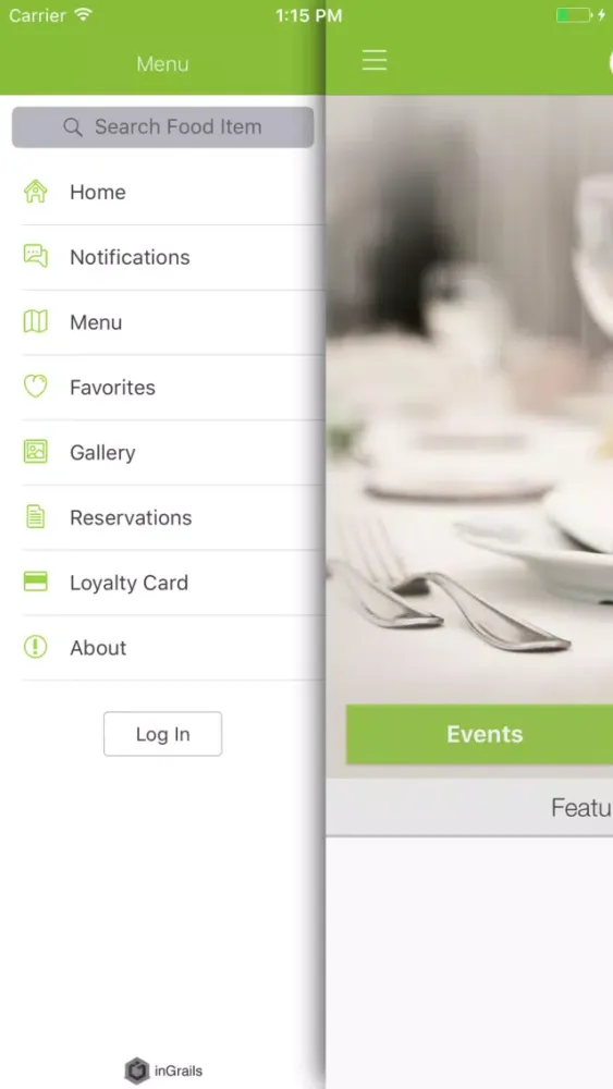 Zrzuty ekranu Sky Cafe