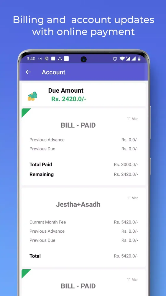 Zrzuty ekranu Veda - Students App