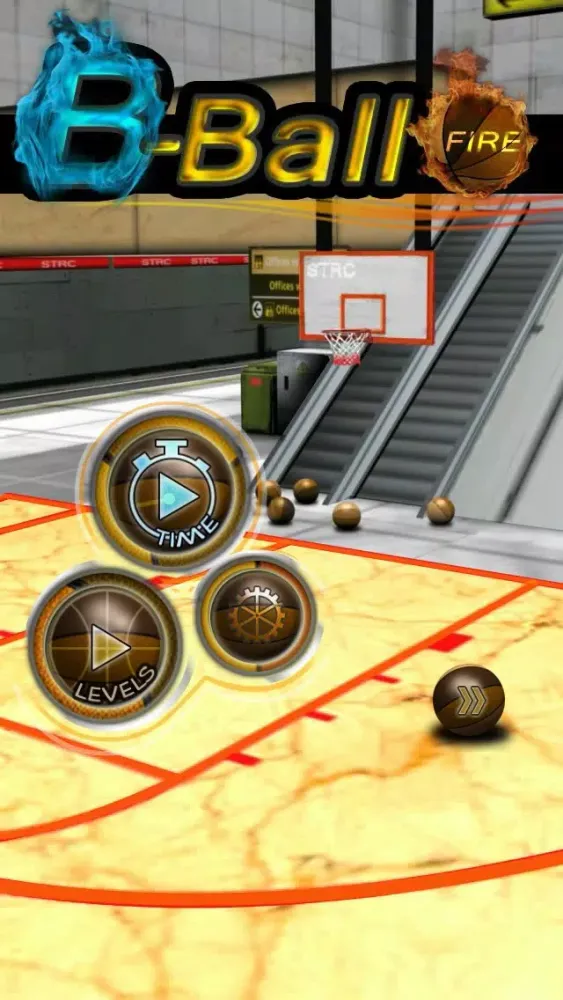 Capturas de tela do B-Ball Fire