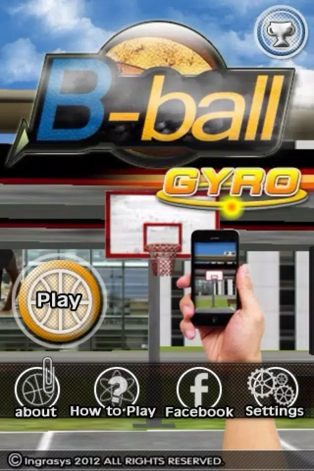 Tangkapan skrin B-Ball Gyro