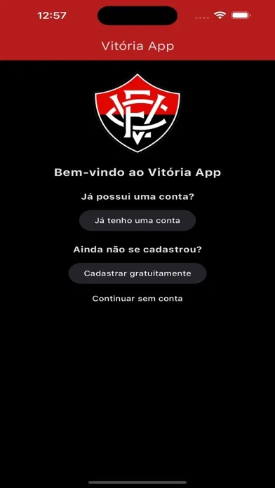 Capturas de pantalla de Vitória App