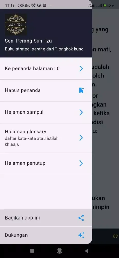 Capturas de pantalla de Seni Perang Sun Tzu