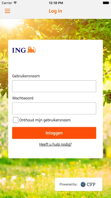 Captures d'écran de ING REF Duurzaam