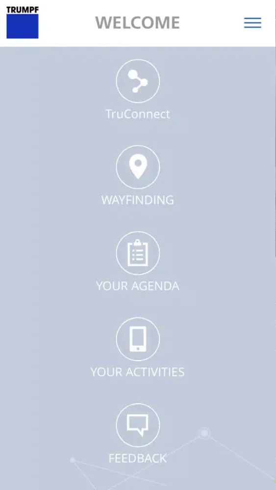Capturas de pantalla de TRUMPF Smart Factory, Chicago