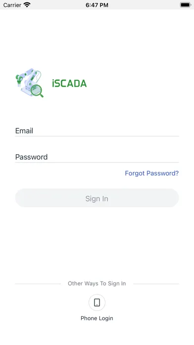 iSCADA Cloud Screenshots