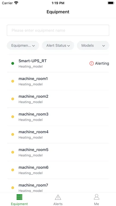 iSCADA Cloud Screenshots