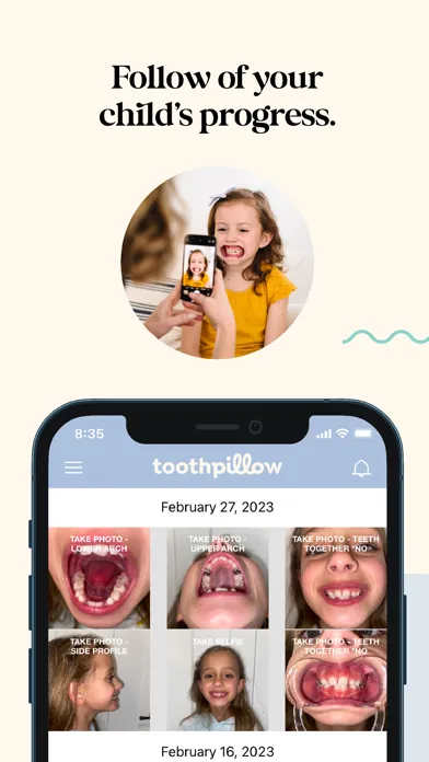 Tangkapan layar ToothPillow