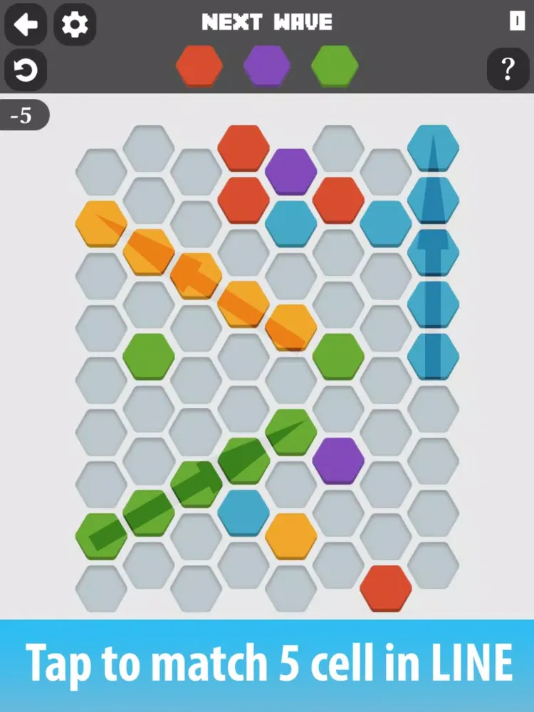 Screenshot di Make Hexagon - Lines 98 iPad 