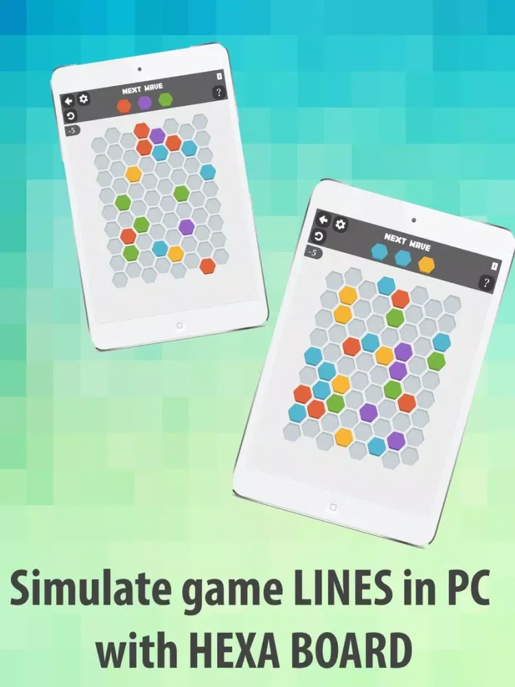 Screenshot di Make Hexagon - Lines 98 iPad 