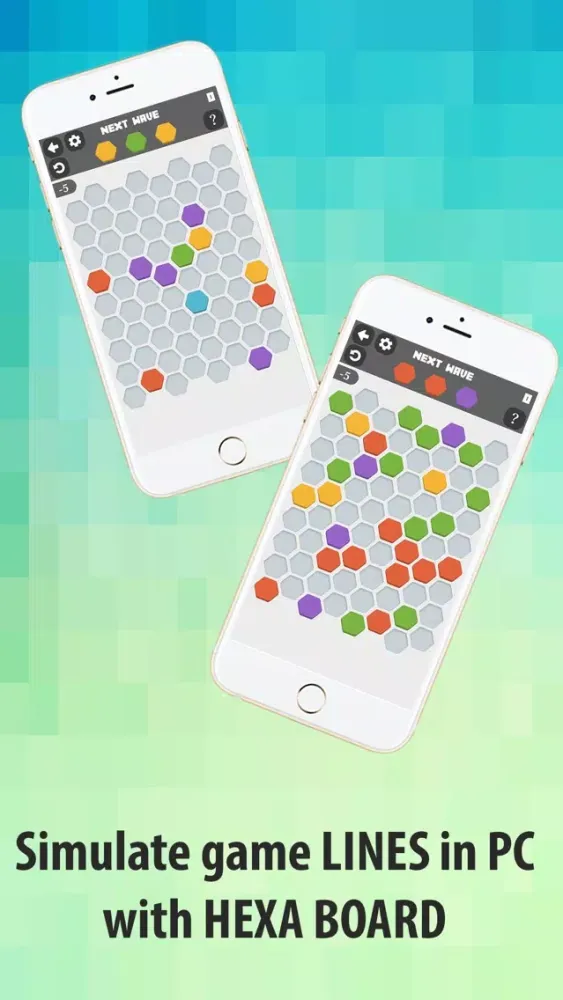 Screenshot di Make Hexagon - Lines 98
