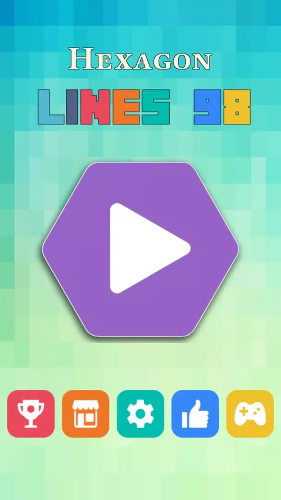 Screenshot di Make Hexagon - Lines 98