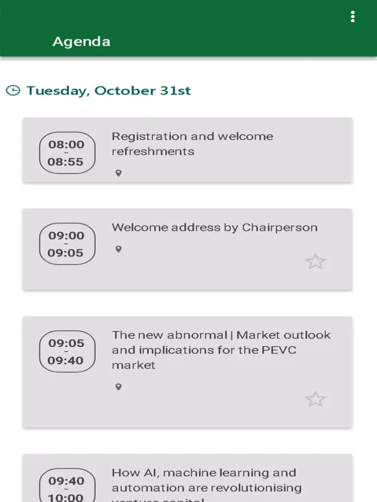 KSI Entrepreneurship Forum VC iPad  스크린샷