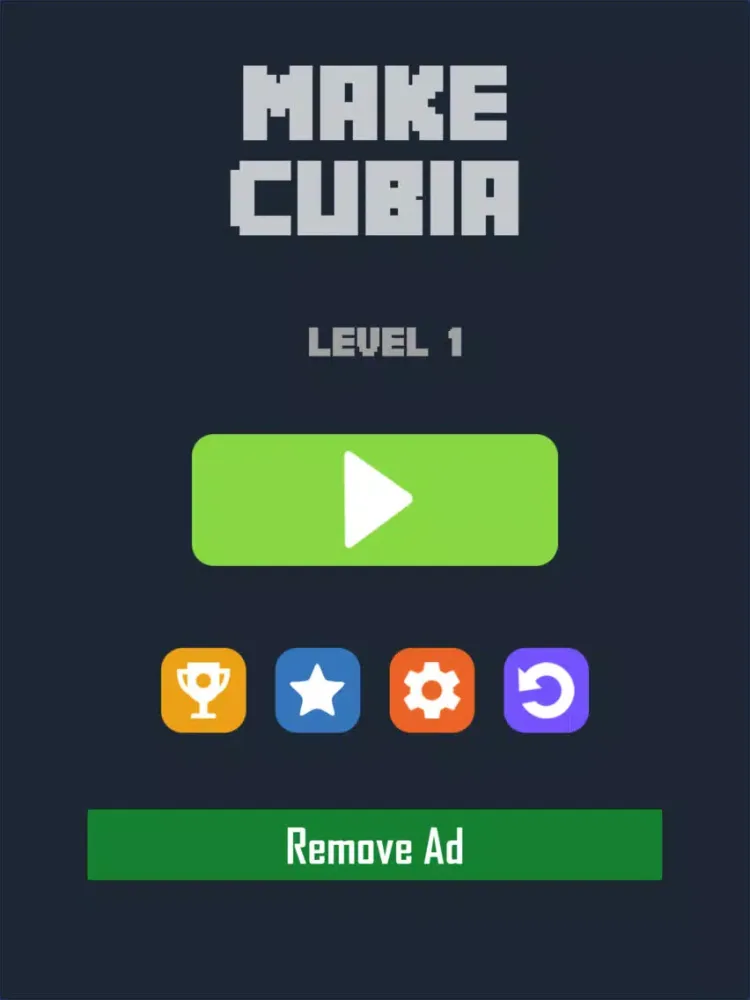 Make Cubia Block! iPad  Ekran Görüntüleri