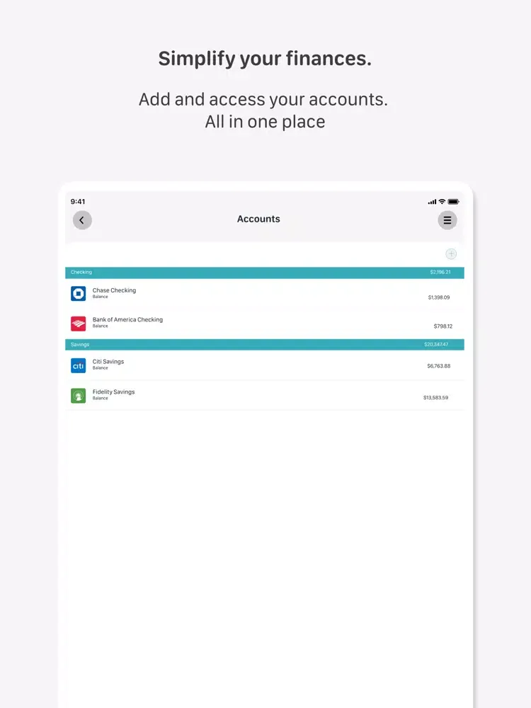 Ranger-Simplify Your Finances iPad  Screenshots