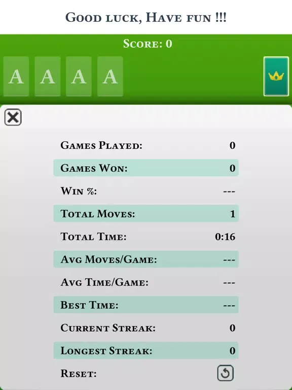 Tangkapan layar Solitaire Window: Modern Style iPad 