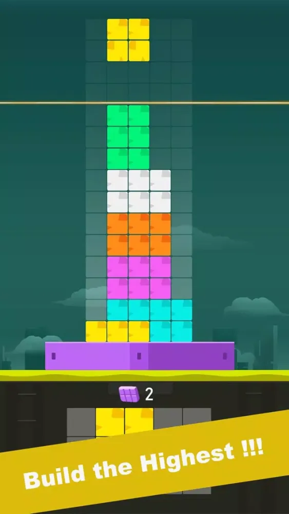 Tower: Stack Color Block स्क्रीनशॉट