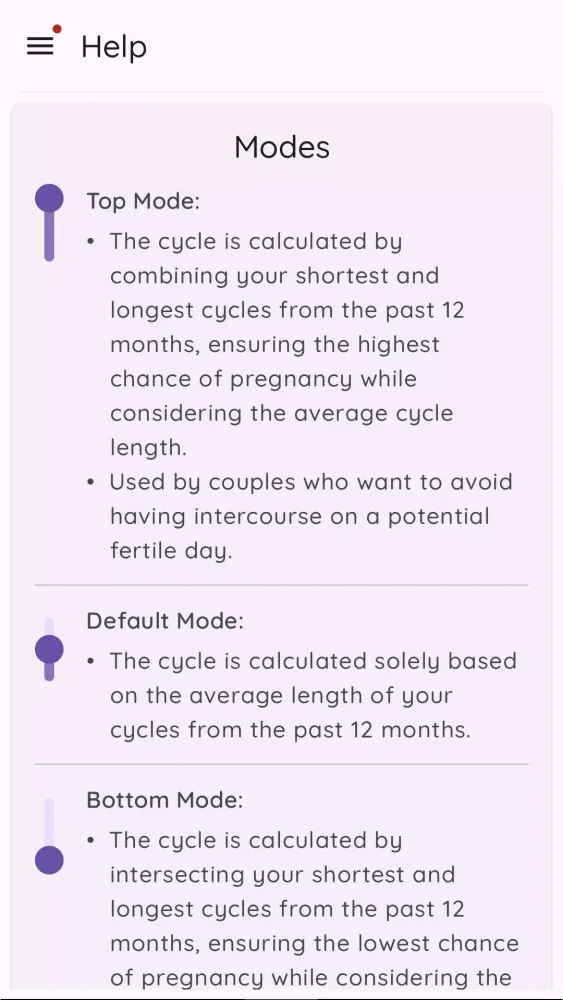 تصاویر Ovulation Tracker & Fertility