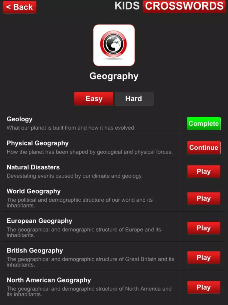 صور Kids Crosswords English (US) iPad 