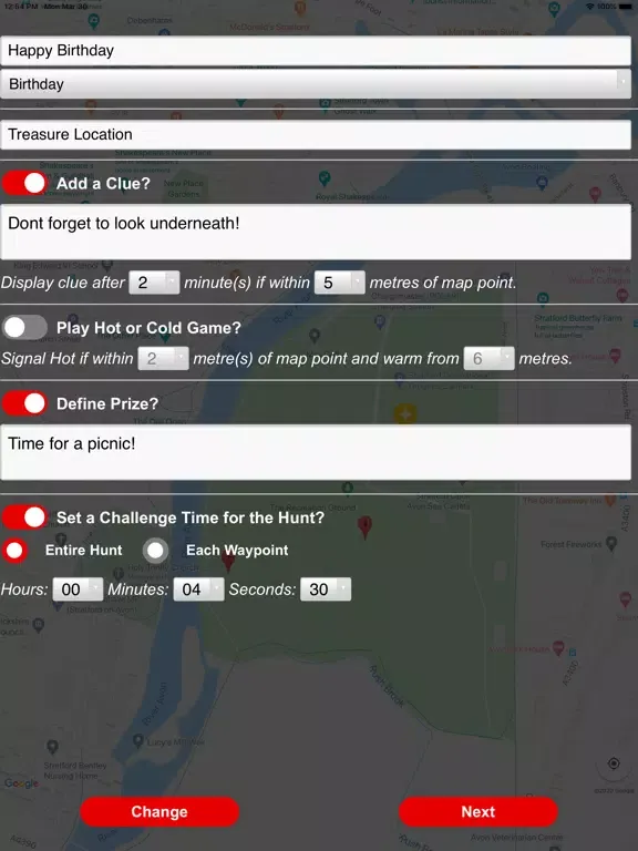 Treasure Hunts-Create Your Own iPad  স্ক্রিনশট