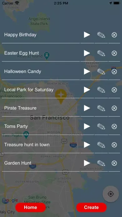 Treasure Hunts-Create Your Own স্ক্রিনশট